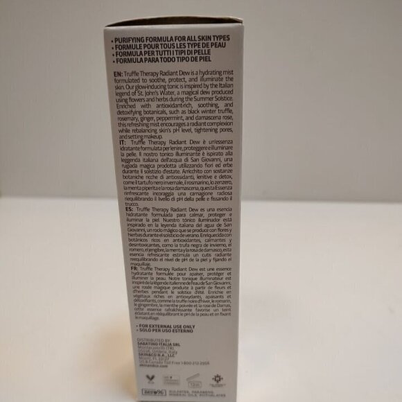 Skin Co Roma Truffle Therapy Radiant Dew made in Italy 3.38 fl oz New in Box - Picture 3 of 4